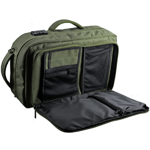 COUGAR Fortress X, Green Backpack, Shockproof anti-vibration structure, Multi-layered and multi-functional structure, Padded back panel and hide-able hip belt, Dual use: Backpack and shoulder bag