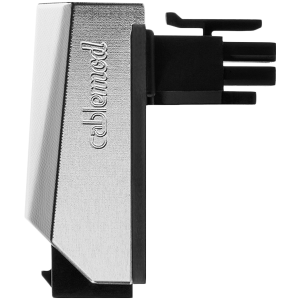 CableMod 12VHPWR 90 Degree Angled Adapter (Nvidia 4000 series) - Variant A - Silver