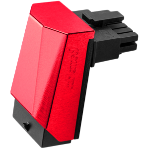 CableMod 12VHPWR 90 Degree Angled Adapter (Nvidia 4000 series) - Variant A - Red