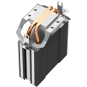 DeepCool AG200, CPU Air Cooler, 1x92mm PWM Fan, TDP 100W, 2 Heatpipes, LGA1700/1200/115x, AMD AM5/AM4, 119x77x133 mm(LxWxH), 2Y, R-AG200-BKNNMN-G