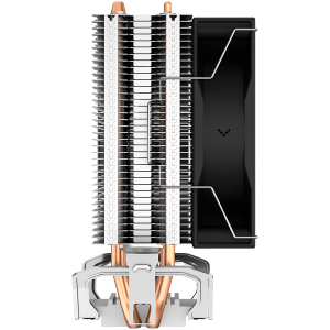 DeepCool AG200, CPU Air Cooler, 1x92mm PWM Fan, TDP 100W, 2 Heatpipes, LGA1700/1200/115x, AMD AM5/AM4, 119x77x133 mm(LxWxH), 2Y, R-AG200-BKNNMN-G