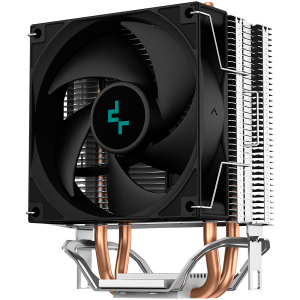 DeepCool AG200, CPU Air Cooler, 1x92mm PWM Fan, TDP 100W, 2 Heatpipes, LGA1700/1200/115x, AMD AM5/AM4, 119x77x133 mm(LxWxH), 2Y, R-AG200-BKNNMN-G