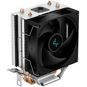 DeepCool AG200, CPU Air Cooler, 1x92mm PWM Fan, TDP 100W, 2 Heatpipes, LGA1700/1200/115x, AMD AM5/AM4, 119x77x133 mm(LxWxH), 2Y, R-AG200-BKNNMN-G