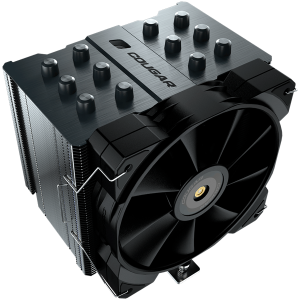 COUGAR Forza 85, 6 Heat pipes, Nickel Plated Copper Base, 1x MHP120 Fan, Screwdriver Included, Elegant Pipe Caps, 85x135x160mm, Intel LGA 115X/1366/1200/1700/1851/2011/2066, AMD AM5/AM4/FM2/FM1/AM3+/AM3/AM2+/AM2