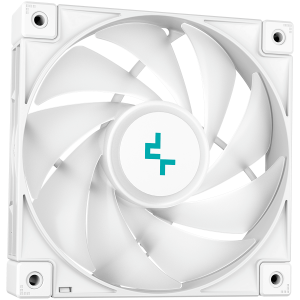 DeepCool LS720 WH, 360mm CPU Liquid Cooler, 3x120mm FC120 ARGB PWM Fans, ARGB Infinity Mirror, White, LGA 2066/2011-v3/2011/1700/1200/115x, AMD sTRX4/sTR4/AM5/AM4, 5Y, R-LS720-WHAMNT-G-1