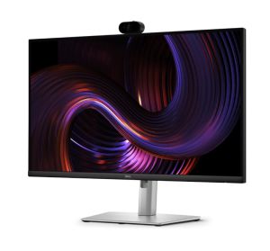 Монитор Dell P2726DEV, 27" Webcam Monitor, IPS Anti-Glare, 5ms, 100 Hz, 1500:1, 350 cd/m2, QHD 2560x1440, 99% sRGB, HDMI, Display Port, USB-C Hub, RJ45, Webcam, KVM Switch, PD 90W, Height Adjustable, Pivot, Swivel, Tilt, Black