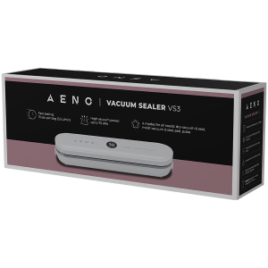 Vacuum Sealer, white, LED display, 80W, -65kPa (+/-5kPa)