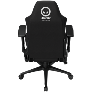 LORGAR CHA41, Ergonomic Gaming Chair Advanced, premium anti-stain fabric, Black/white