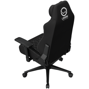 LORGAR CHA41, Ergonomic Gaming Chair Advanced, premium anti-stain fabric, Black/white
