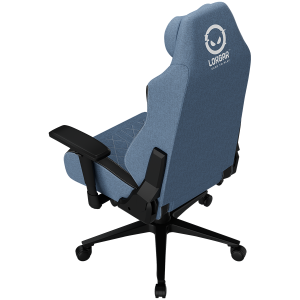 LORGAR CHA41, Ergonomic Gaming Chair Advanced, premium anti-stain fabric, Blue