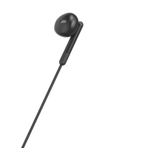 HAMA Слушалки "Classy", USB-C, накрайници, микрофон, защита от прегъване на кабела, черни
