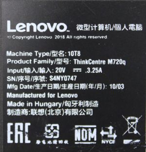 Lenovo ThinkCentre M720q