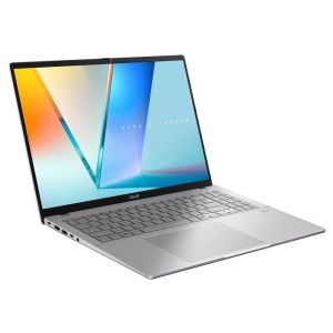 Лаптоп Asus Vivobook S S3607CA-RP037NA, Intel Ultra 7 255H 2.0 GHz (24MB Cache, up to 5.1 GHz, 16 cores, 16 Threads), 16.00" OLED WUXGA(WU) 1920X1200 16:10,144 Hz, LPDDR5  16GB  ( on BD),1TB SSD G4,Backlit Kbd, No OS, Cool Silver+Backpack, no adapter