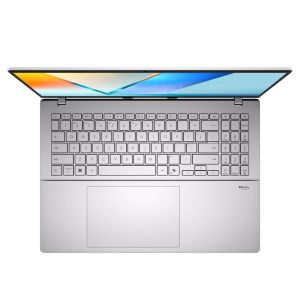 Лаптоп Asus Vivobook S S3607CA-RP037NA, Intel Ultra 7 255H 2.0 GHz (24MB Cache, up to 5.1 GHz, 16 cores, 16 Threads), 16.00" OLED WUXGA(WU) 1920X1200 16:10,144 Hz, LPDDR5  16GB  ( on BD),1TB SSD G4,Backlit Kbd, No OS, Cool Silver+Backpack, no adapter