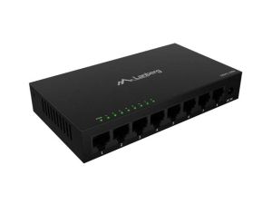 Комутатор Lanberg switch DSM1-1008 8-port, 1GB/s 12V Metal case
