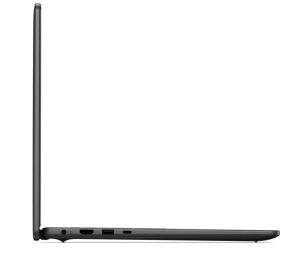 Лаптоп Dell 16 DC16250, Intel Core 5 120U (10 cores, up to 5.0 GHz), 16.0" FHD+(1920x1200) AG, 300nits, 16GB, 2x8GB, DDR5, 5200 MT/s, 1TB M.2 PCIe, Intel Graphics, Cam, FPR, Wi-Fi 6, Backlit Kb, Win 11 Pro, Carbon Black, 3Y PS
