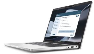 Лаптоп Dell Pro 14 Plus PB14255, AMD Ryzen 5 PRO 230, 14" FHD+(1920x1200) IPS, 300nits AG, 16GB LPDDR5 7500 MT/s, 512 GB SSD, AMD Radeon 760M graphics, FHD HDR IR Cam and Mic, Wi-Fi 7, FPR, Backlit Kb, Win11 Pro, Alum, 3Y +Dell Pro 14-16 Premium Slim back
