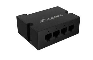 Аксесоар Lanberg Switch POE Extender DIN-GE4-BT-90W 1 x IN 3 x OUT Gigabit Ethernet DIN Rail BT 90W Metal Clips