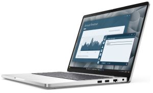 Лаптоп Dell Pro 14 PC14255, AMD Ryzen AI 7 350 14" FHD+(1920x1200) IPS 300nits AG, 1x 6GB DDR5 5600 MT/s, 512 GB SSD, AMD Radeon 860M graphics, FHD HDR IR Cam and Mic, Wi-Fi 6E, FPR, Backlit Kb, Win11 Pro, Plat. silver, 3Y + Dell Pro 14-16 Premium Slim Ba