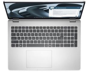 Лаптоп Dell Pro 16 Plus PB16255, AMD Ryzen AI 5 PRO 340, 16GB, 512GB SSD Gen4, 16.0" FHD+, AMD Radeon 840M, FgrPr & SmtCd, FHD, IR Cam, Mic, WLAN + BT, Backlit Kb, 3 Cell, W11Pro + Dell Pro 14-16 Premium Slim Backpack