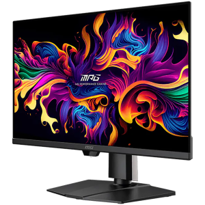 MSI MPG 271QR QD-OLED X50 Gaming Monitor, 26.5" 500Hz, WQHD (2560x1440) 16:9, QD-OLED Anti-Reflection, 0.03ms, 300nits, 1500000:1, 178/178, G-SYNC Compatible, AMD FreeSync Premium Pro, DisplayHDR True Black 500, Adj. Stand, 1xDP, 2xHDMI, 1xType-C, 3Y