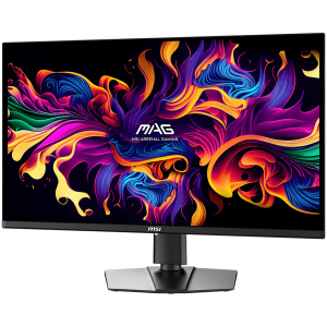 MSI MAG 321UP QD-OLED Gaming Monitor, 31.5" 165Hz, UHD (3840x2160) 16:9, QD-OLED Anti-Reflection, 0.03ms, 250nits, 1500000:1, 178/178, AMD FreeSync Premium Pro, DisplayHDR True Black 400, Adjustable Stand, 1x DP, 2xHDMI, 1xType-C, 1xHeadphone out, 3Y