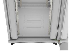 Комуникационен шкаф Lanberg Rack Cabinet 19" Free-Standing 47U/800X1000 (FlAT Pack) With Glass Door LCD Grey V2