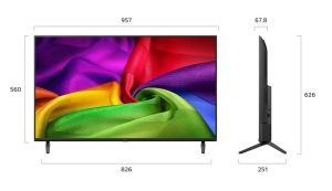 Телевизор LG 43NU800B3LC 43" 4K HDR UHD, 3840x2160, DVB-T2/C/S2