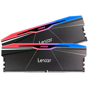 Lexar Ares 2nd Gen 32GB DDR5 6000MHz (2x16GB KIT) CL28 DIMM, 1.35V, heatsink, RGB, Black