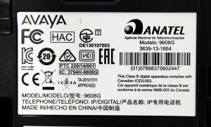 Нов IP телефон Avaya 9608G – Gigabit, 8 линии, HD аудио, SIP/H.323