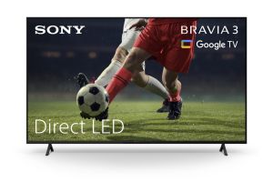 Телевизор Sony K-55S35 55" 4K HDR TV BRAVIA 3 ,Direct LED,4K HDR Processor X1 ,Triluminos PRO, Live Colour,Dynamic Contrast Enhancer,Motionflow XR 200/240 Hz,X-Balanced Speaker,Dolby Atmos,DVB-C / DVB-T/T2 / DVB-S/S2,4xHDMI,2xUSB,Android TV, Google TV