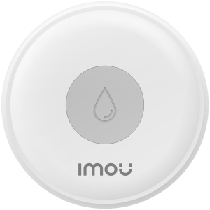 IMOU ZL1 Smart Water Leak Sensor, detects water leaks early to prevent damage, easy to install, battery powered, provides reliable alerts for home safety.
