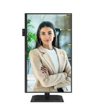 Монитор AOC 24P4U, 23.8" IPS WLED, 1920x1080@120Hz, 4ms GtG, 300cd m/2, 1500:1, 20M:1, Adaptive Sync, Anti Blue Light, FlickerFree, 2Wx2, Tilt, Height Adjust, Pivot, Swivel, D-SUB, HDMI, DP, USB hub