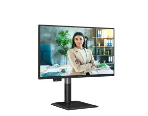 Монитор AOC 24P4CV, 23.8" IPS WLED, 1920x1080@120Hz, 4ms GtG, 300cd m/2, 1500:1, 50M:1 DCR, Adaptive Sync, FlickerFree, Anti-Blue Light, 2Wx2, Tilt, Height Adjust, Pivot, Swivel, HDMI, DP, USB hub, RJ45