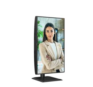Монитор AOC 24P4CV, 23.8" IPS WLED, 1920x1080@120Hz, 4ms GtG, 300cd m/2, 1500:1, 50M:1 DCR, Adaptive Sync, FlickerFree, Anti-Blue Light, 2Wx2, Tilt, Height Adjust, Pivot, Swivel, HDMI, DP, USB hub, RJ45