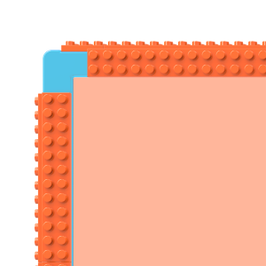 Accessories set for KIVI KidsTV "Color Frames"