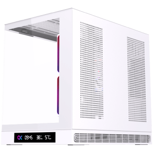 Cloud M DGT 3AF Arctic EN49644 (WH,MATX,U3+U2,2PCS TG,Side ARGB,2PCS J22A PWM WH Reverse & 1PC J22A PWM WH,ARGB PCB,Digital LCD)