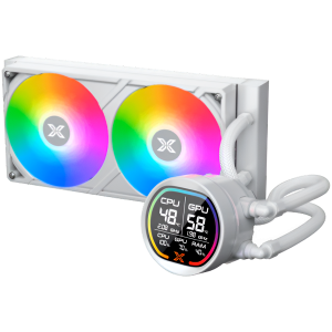 LK Pro 240 Digital Arctic EN47435 (WH AIO,Digital LCD Pump & 240mm PWM Fan,Mini ARGB Controller,Intel & AMD & 20xx)