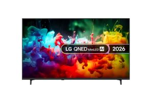 Телевизор LG 65QNED71B3B., 65" 4K QNED MiniLED Smart TV, 3840x2160, DVB-T2/C/S2, Alpha 7 AI Processor, HDR10 / HLG, webOS 26 ThinQ, VRR / ALLM / HGiG, 4K Super Upscaling, WiFi 5, Bluetooth 5.3, AirPlay 2, LAN, CI, HDMI, AI Sound Pro, Google Cast, 2 pole S