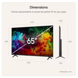 Телевизор LG 65QNED71B3B., 65" 4K QNED MiniLED Smart TV, 3840x2160, DVB-T2/C/S2, Alpha 7 AI Processor, HDR10 / HLG, webOS 26 ThinQ, VRR / ALLM / HGiG, 4K Super Upscaling, WiFi 5, Bluetooth 5.3, AirPlay 2, LAN, CI, HDMI, AI Sound Pro, Google Cast, 2 pole S