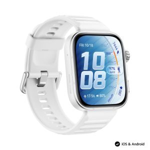 Часовник Huawei Watch Fit 5 Pro Niki-B29FS White + Huawei Freebuds SE 4 ANC, White