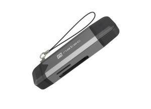 Аксесоар Natec Scarab 3 USB-C/USB-A 3.2 Gen.1 SD/Micro SD Card reader