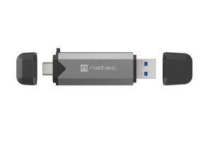 Аксесоар Natec Scarab 3 USB-C/USB-A 3.2 Gen.1 SD/Micro SD Card reader