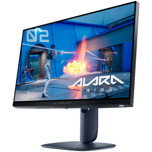Monitor LED Alienware AW2525HM 24.5" 1920x1080, FHD, 320Hz, Fast IPS AG, 16:9, 1000:1, 400 cd/m2, 1ms/0.5ms, 178/178, 99% sRGB, DP 1.4, 2xHDMI 2.1, 1xUSB-B, 2xUSB-A, Flicker-free, Tilt, Swivel, Pivot, Height Adjust (11cm), G-SYNC, FS Pr. 3Y