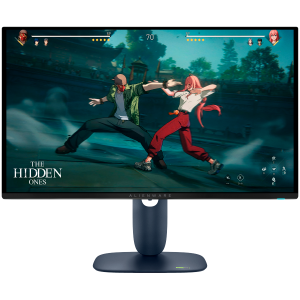 Dell AW2725D, 27" QHD (2560x1440), 280Hz, QD-OLED, 1.5m:1, 250 cd/m2, 0.03ms, 99.3% DCI-P3, HDR True Black 400, DP, 2xHDMI, USB-C (15W), USB-B, USB-A, Tilt, Swivel, Pivot, Height Adjust (11cm), G-SYNC, FreeSync Premium Pro, Flicker-free, 3Y