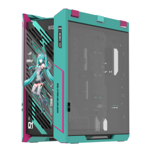 Кутия ASUS ROG Strix Helios II Hatsune Miku Edition E-ATX Mid-Tower