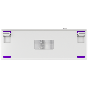 LORGAR KBP70MW, Wireless 65% Mechanical Gaming Keyboard Pro, White, EN layout