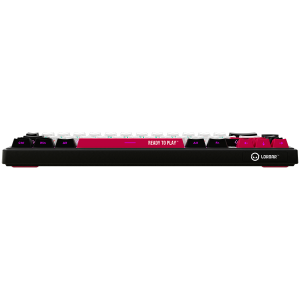 LORGAR KBP70MW, Wireless 65% Mechanical Gaming Keyboard Pro, Black/red, EN layout