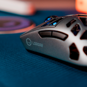 LORGAR MSE90W, Magnesium Alloy Wireless Gaming Mouse Elite, Dark Grey