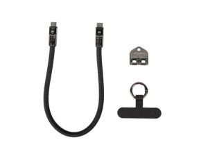 Кабел Lanberg USB-C M/M 2.0 cable 0.3m, black